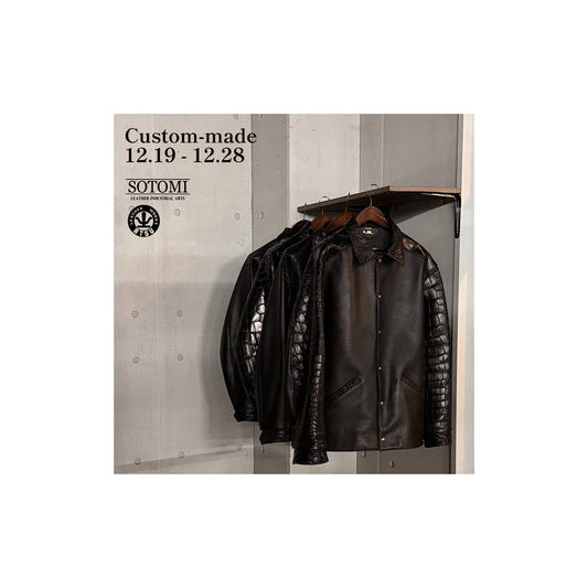 CAR COAT＆CASQUETTE 代官山カスタムメイドオーダー会