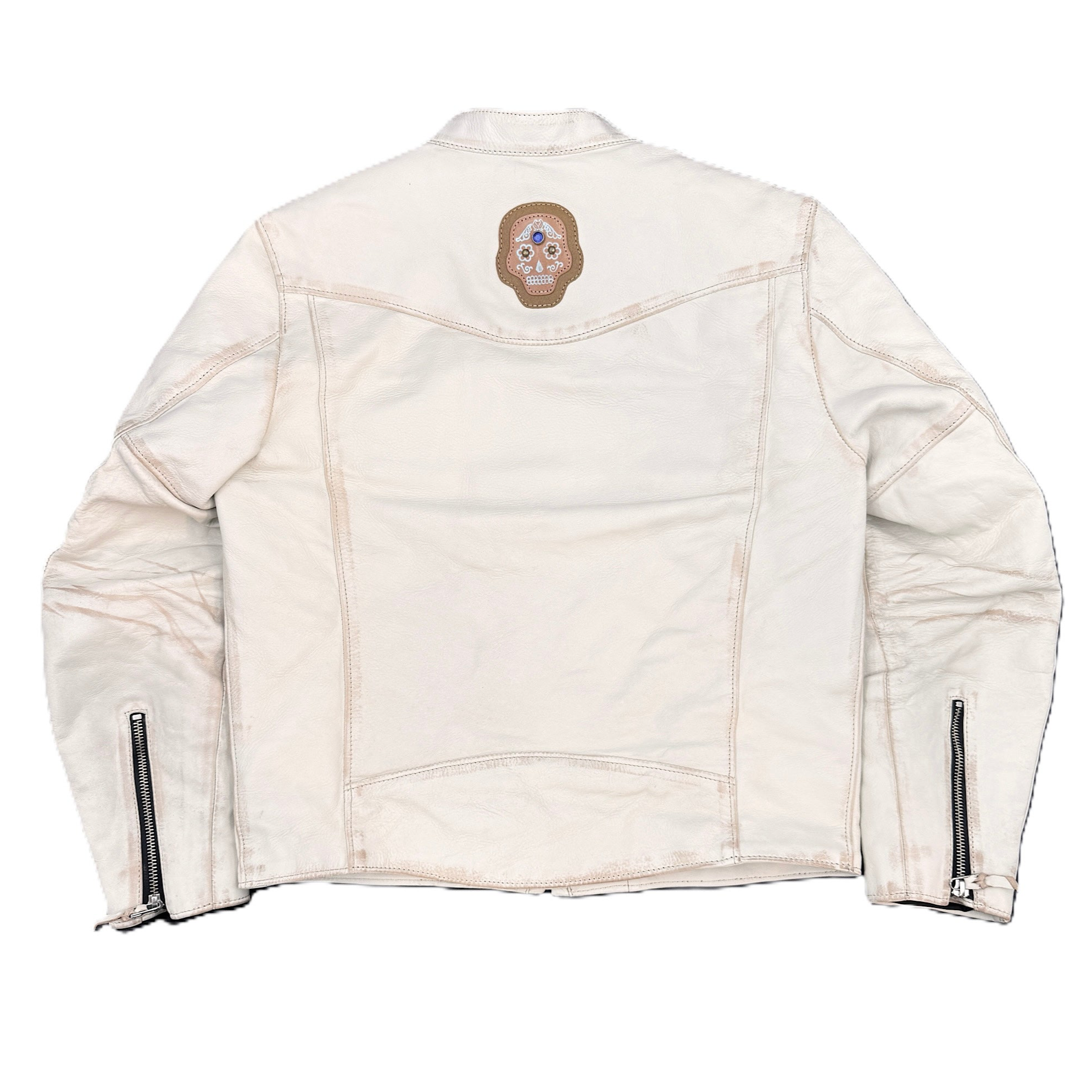 新作，100%新品】 希少美品Odin シングルライダース ラムレザー