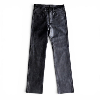 SOTOMI×ATSU CROCODILE&CHROME LEATHER PANTS "THUNDER BIRD" The Ore【レザーパンツ/革パン/クロコダイル/ポロサス】