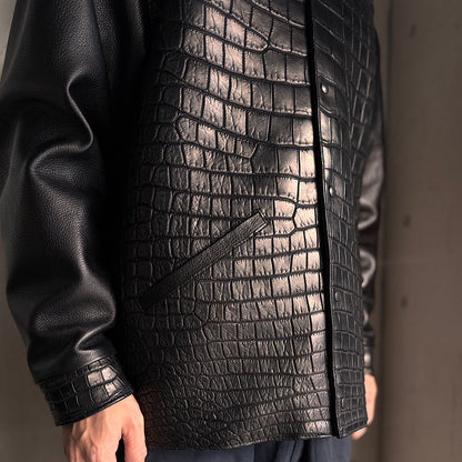 SOTOMI×ATSU CROCODILE POROSUS CAR COAT  Type.2【クロコダイル/ポロサス/カーコート/タイプ2】