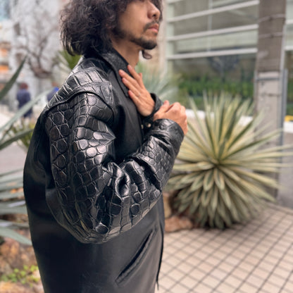 SOTOMI×ATSU CROCODILE POROSUS CAR COAT  Type.3【クロコダイル/ポロサス/カーコート/タイプ3】