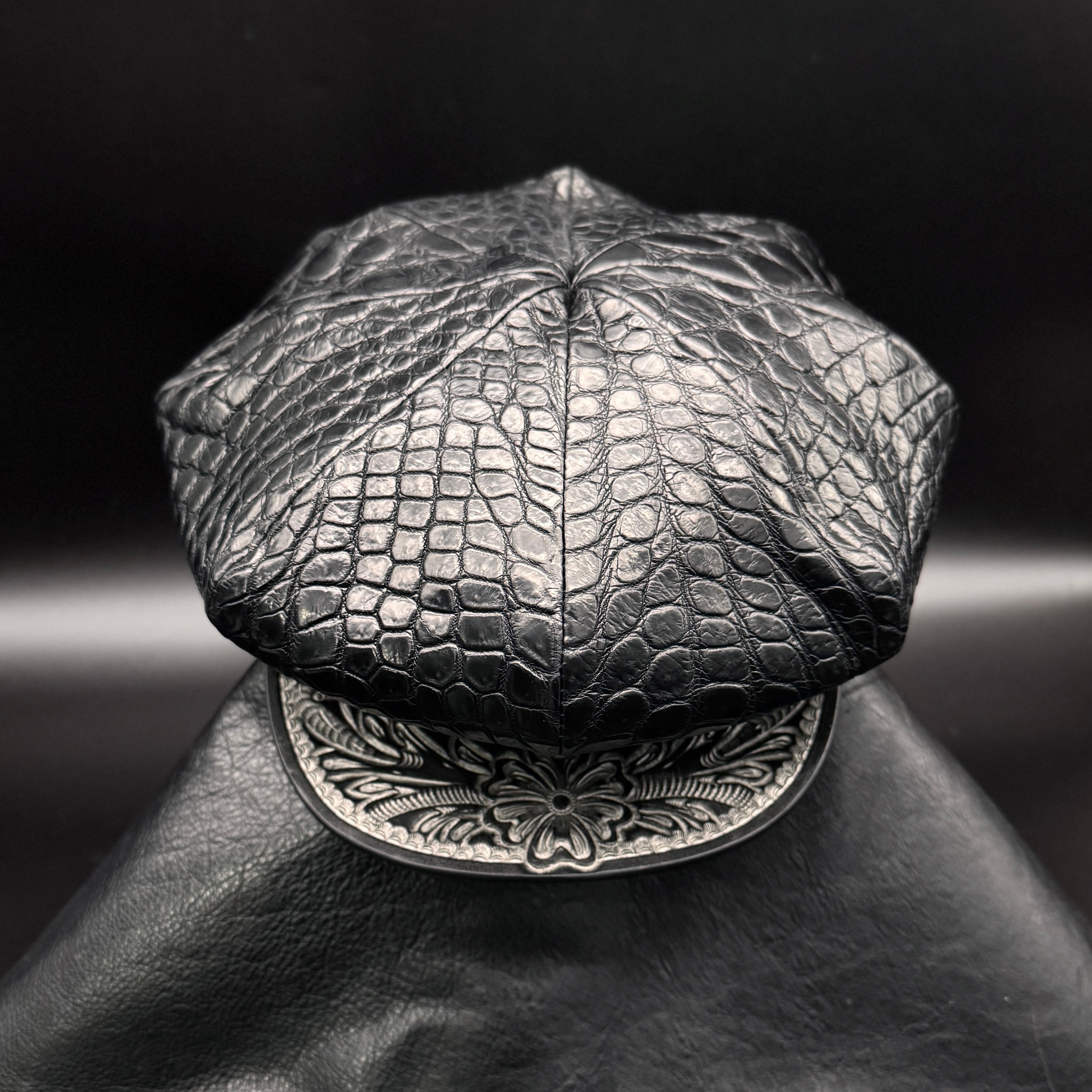 SOTOMI×ATSU CROCODILE POROSUS Casquette 