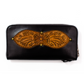 ROUND LONG WALLET  “Peanut“ HDBC