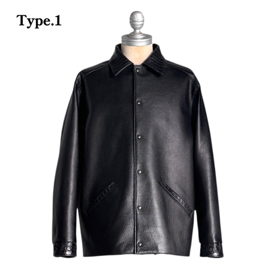 SOTOMI×ATSU CROCODILE POROSUS CAR COAT  Type.1【クロコダイル/ポロサス/カーコート/タイプ１】