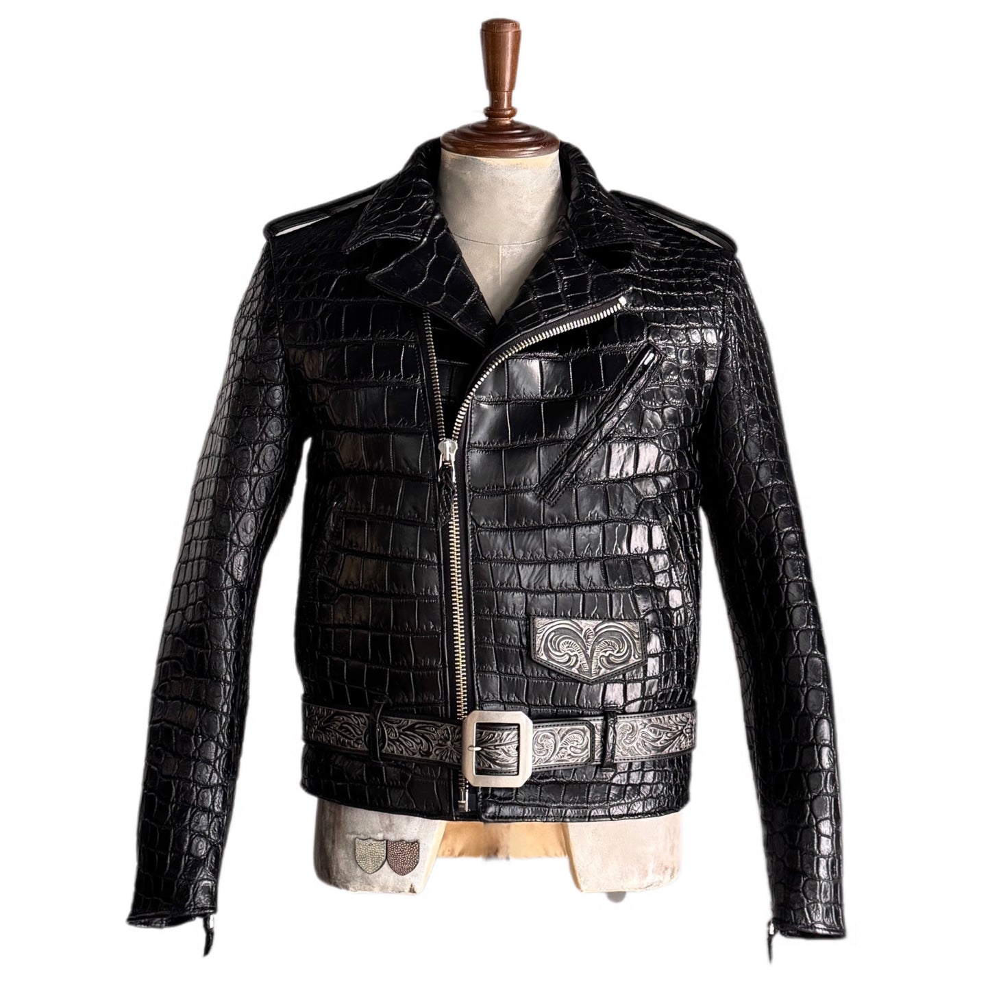 SOTOMI×ATSU DOUBLE RIDERS "Crest"【クロコダイル/ポロサス/ダブルライダース/プラチナ】