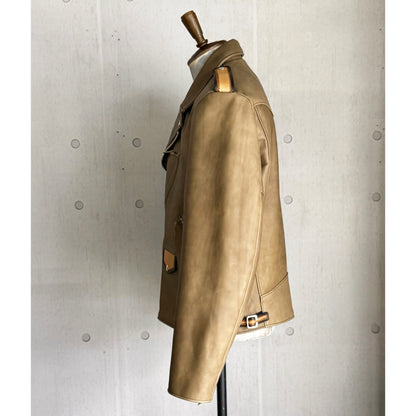 DOUBLE S. BEIGE RIDERS   "Sun Burst" 【ダブルライダース/サンドベージュ/ステアハイド】