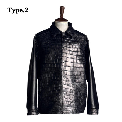 SOTOMI×ATSU CROCODILE POROSUS CAR COAT  Type.2【クロコダイル/ポロサス/カーコート/タイプ2】