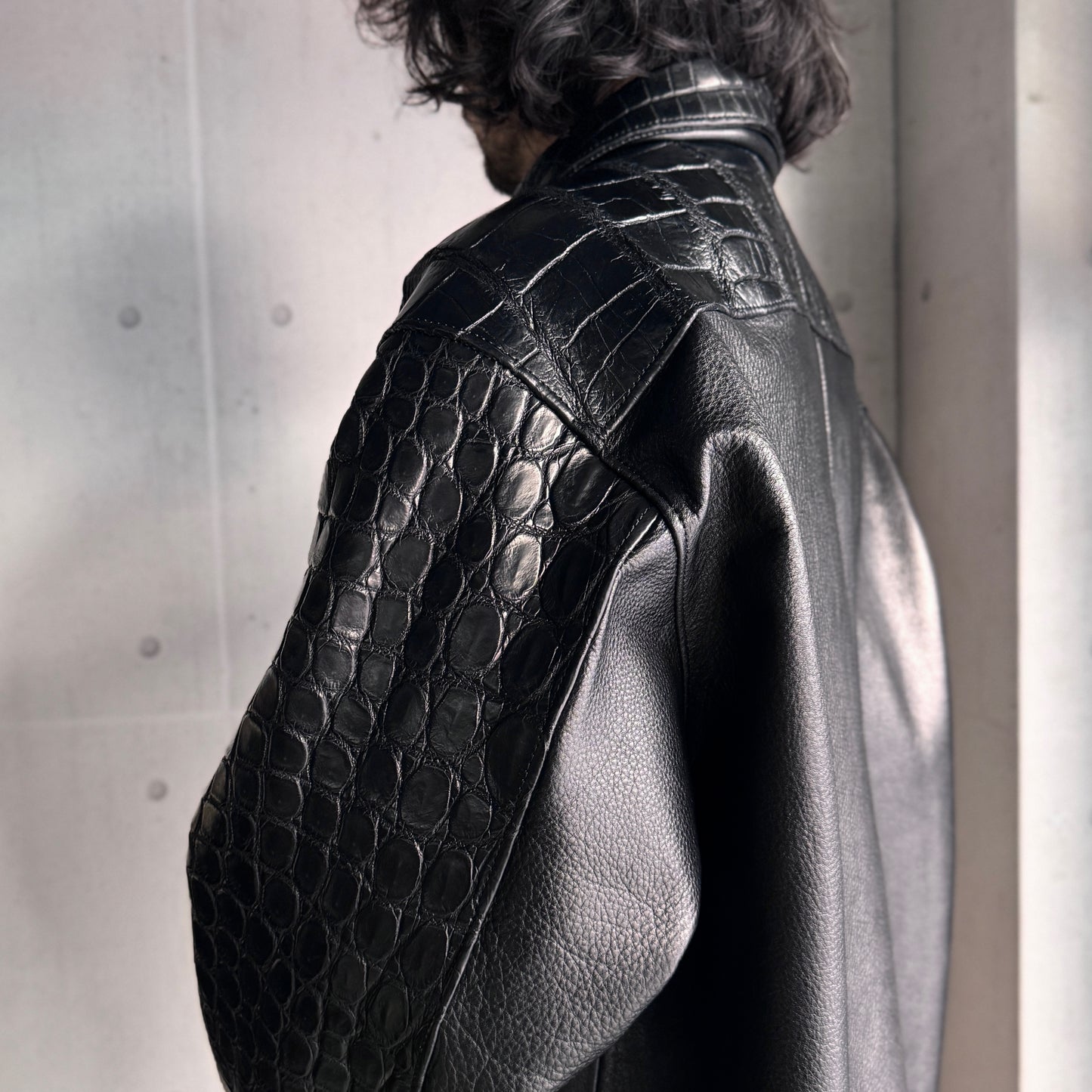SOTOMI×ATSU CROCODILE POROSUS CAR COAT  Type.3【クロコダイル/ポロサス/カーコート/タイプ3】