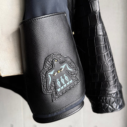 SOTOMI×ATSU CROCODILE POROSUS CAR COAT  Type.3【クロコダイル/ポロサス/カーコート/タイプ3】