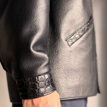 SOTOMI×ATSU CROCODILE POROSUS CAR COAT  Type.1【クロコダイル/ポロサス/カーコート/タイプ１】