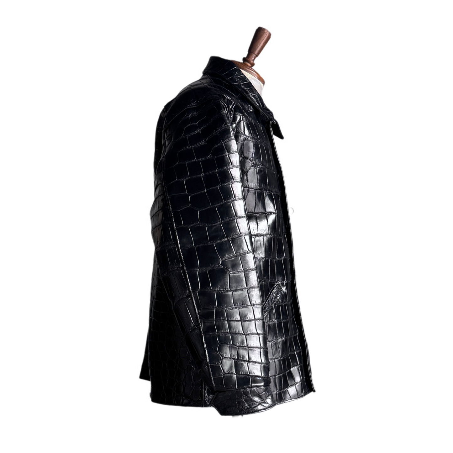 SOTOMI×ATSU CROCODILE POROSUS CAR COAT  All Crocodile【クロコダイル/ポロサス/カーコート/オールクロコダイル】